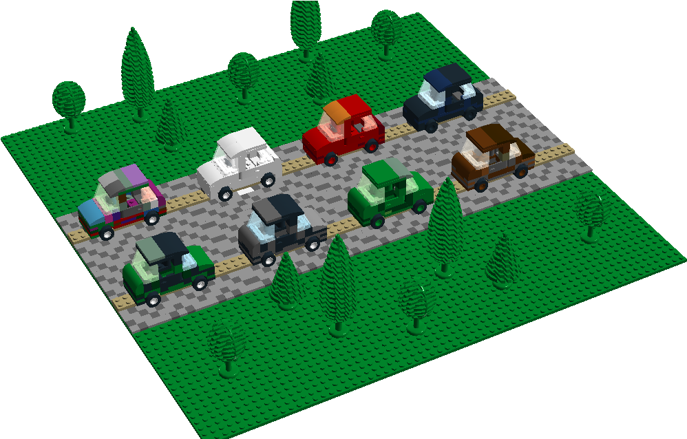 Rainbow Dash Rush Hour - Construction Set Toy (1127x637), Png Download