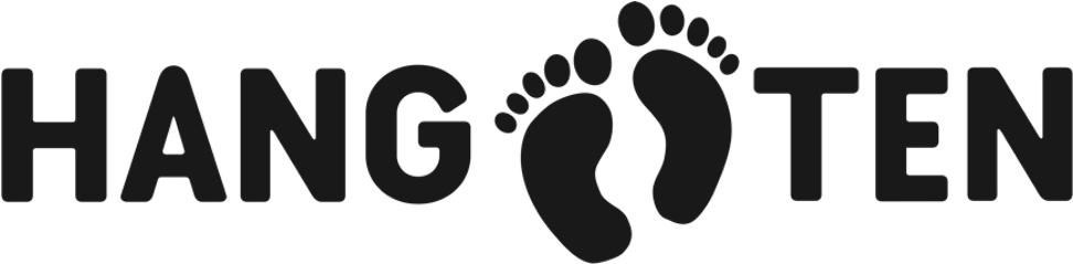 Hang Ten Clipart Best - Hang Ten Logo Png (1000x333), Png Download