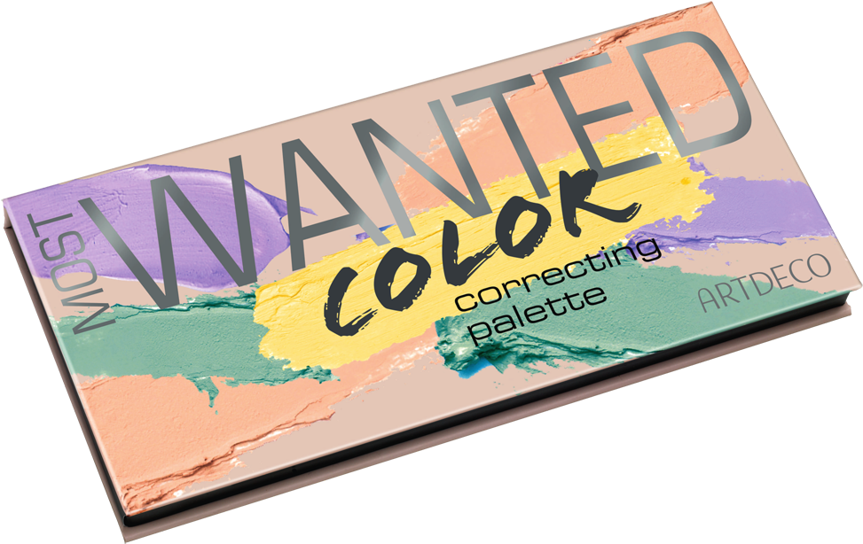 Png-59023 Most Wanted Color Correcting Palette Perspective - Graphic Design (1200x859), Png Download