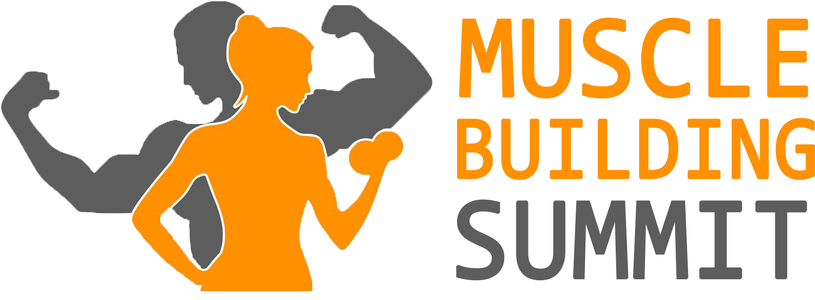 Muscle Logo Png - Build Muscle Clipart (1724x629), Png Download