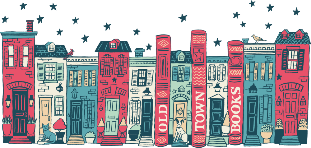 Oldtown F Vector Workingfinal Color - Old Town Books (1000x476), Png Download