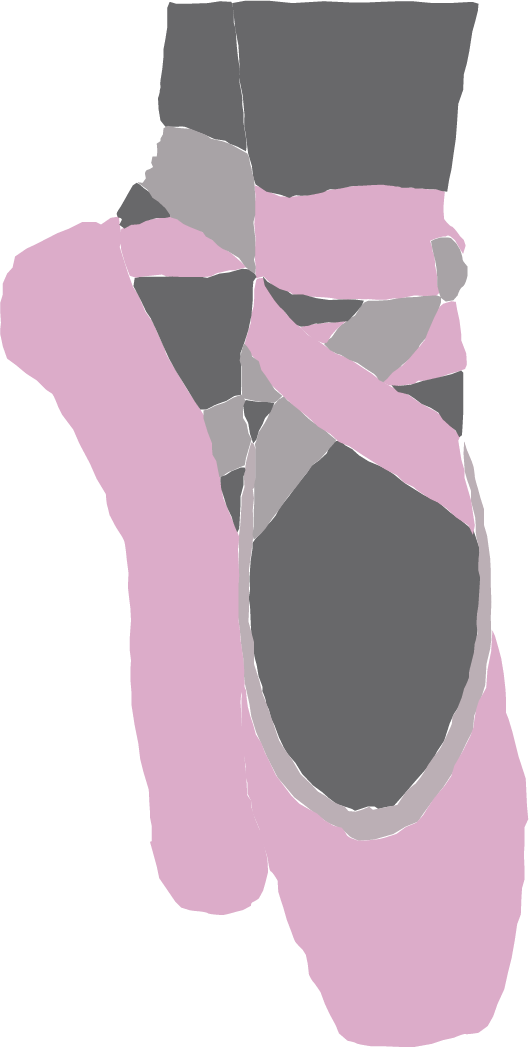 My Vector Of Ballet Shoes - Snow Boot (529x1047), Png Download