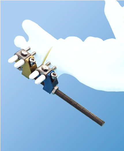 Titanium Multi-vector Distractor - Ski Binding (722x522), Png Download