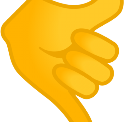 Hand Emoji Clipart Hang Loose - Hands Emoji Png (640x480), Png Download