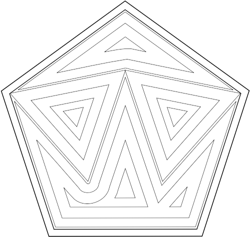 I Am A Pentastic Pentagonal - Triangle (660x540), Png Download