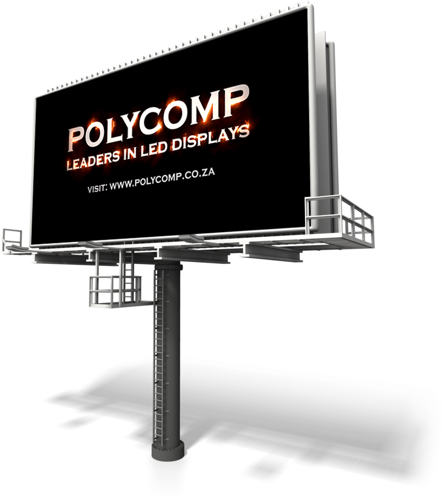 Digital Led Billboards - Transparent Transparent Background Billboard Png (1000x1000), Png Download