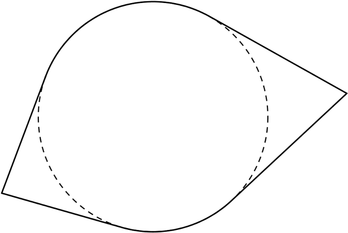Regular Pentagon, Say, Because It Does Have An Inscribed - Circle (706x482), Png Download