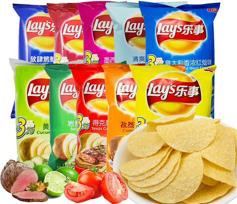 Lay's Lay's Lay's Chips 40g Gram Office Snacks Afternoon - 乐事 薯 片 (800x800), Png Download