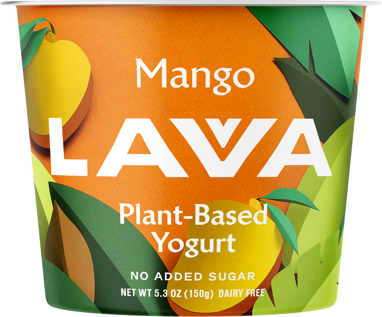 Mango Plant-based Yogurt - Orange Drink (2000x2000), Png Download