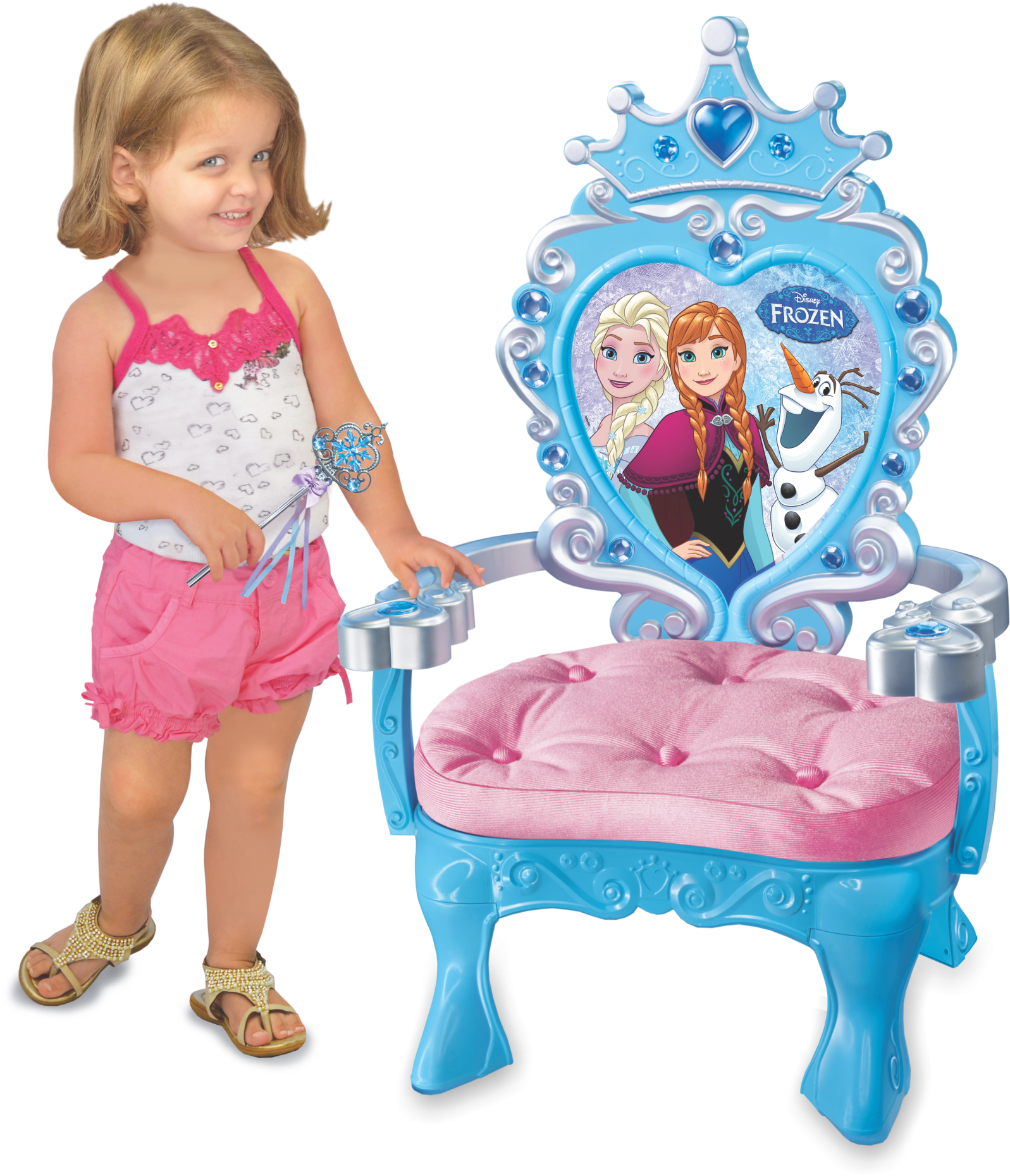 Excelente Sugestão De Presente Para O Dia Das Crianças - Trono Frozen (1632x1861), Png Download