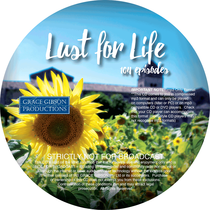 Lust For Life - Label (800x800), Png Download