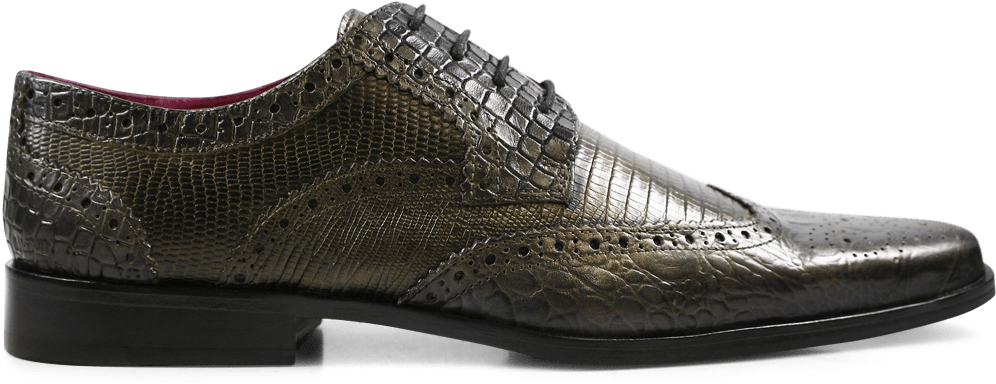 Derby Shoes Mark 3 Big Croco Guana Light Crock Lizzard - Outdoor Shoe (1024x1024), Png Download