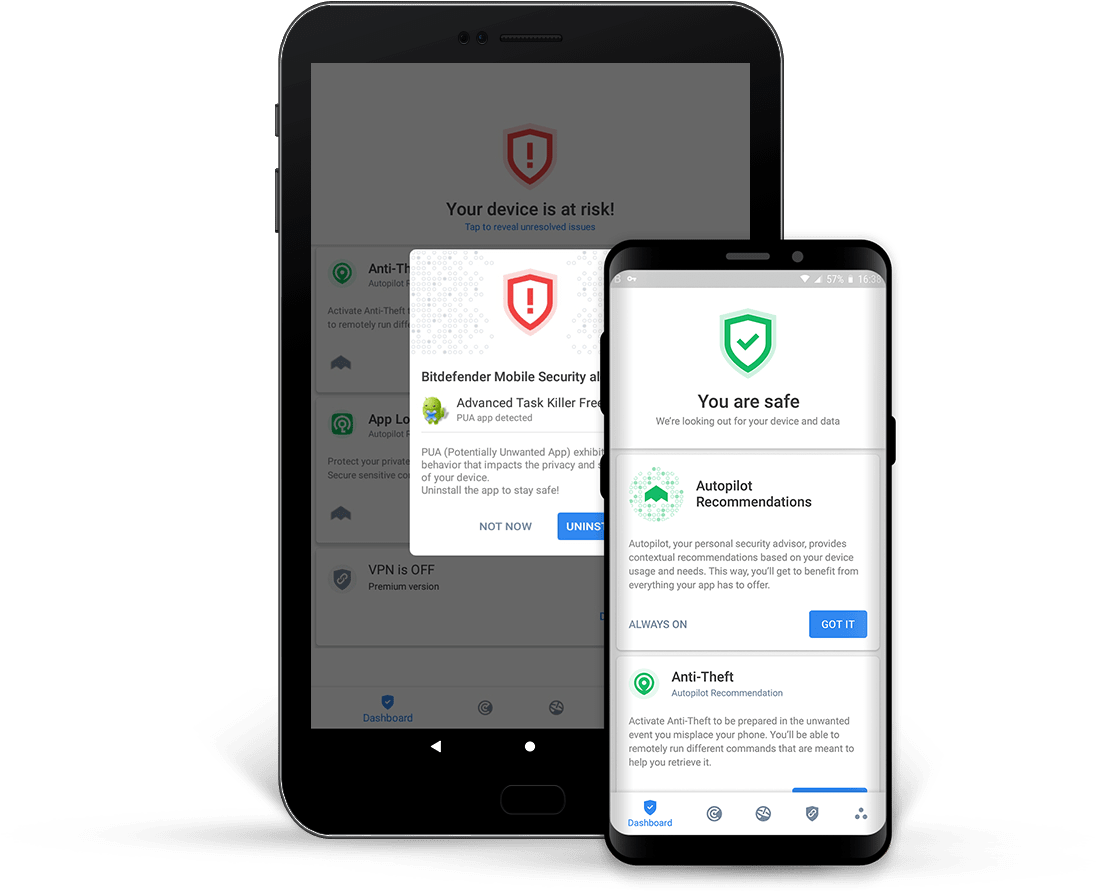 Bitdefender Mobile Security For Android - Bitdefender Mobile Security (1113x890), Png Download