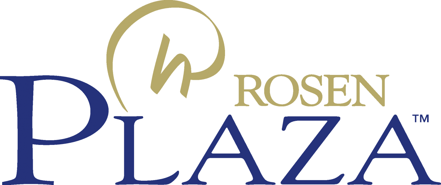 Rosen Plaza Hotel Color Logo - Hotel (1427x600), Png Download
