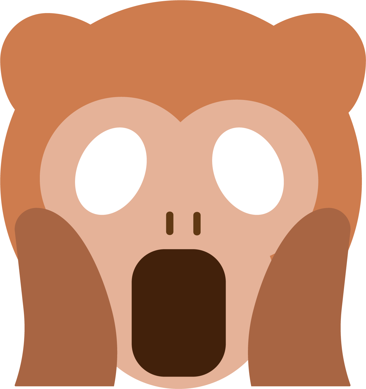 Free To Use For Personal And Non-commercial Projects, - Discord Monkey Emoji (1268x1346), Png Download