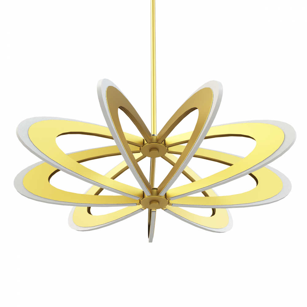 Iridium 27" Pendant - Chandelier (1000x1000), Png Download
