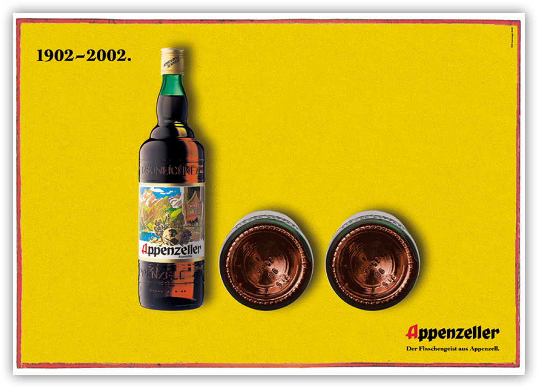 100-year Anniversary - Appenzeller Alpenbitter (1884x960), Png Download