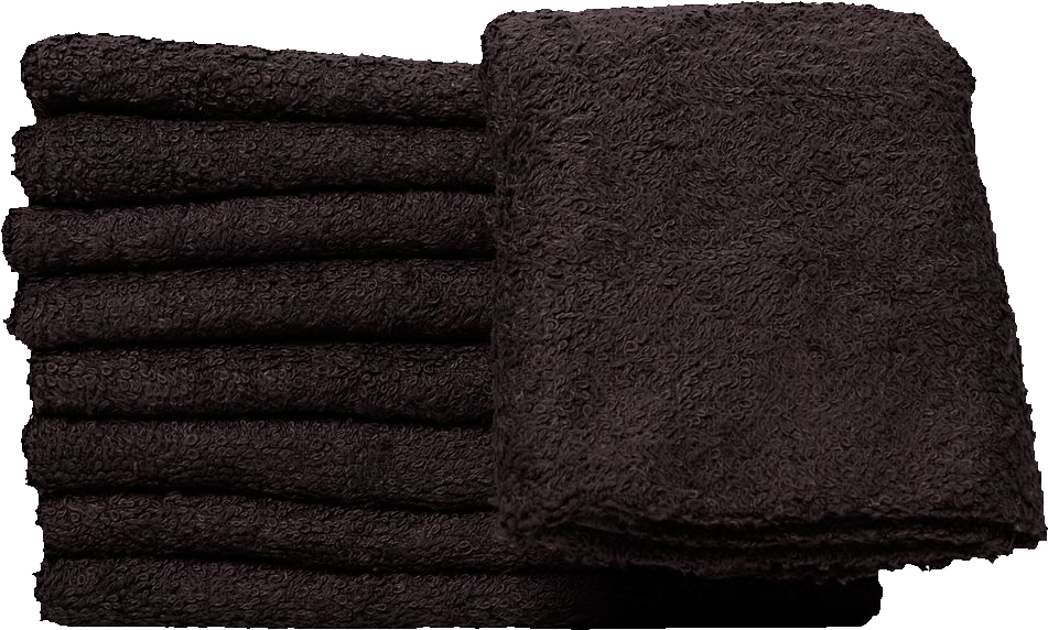 Black Cotton Beard Steaming Towel - Floor (1000x1000), Png Download