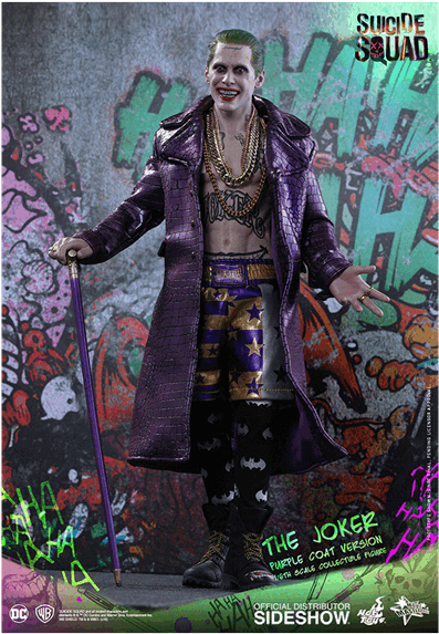 1 Of Joker Suicide Squad Hot Toys Full Size Png Download Seekpng