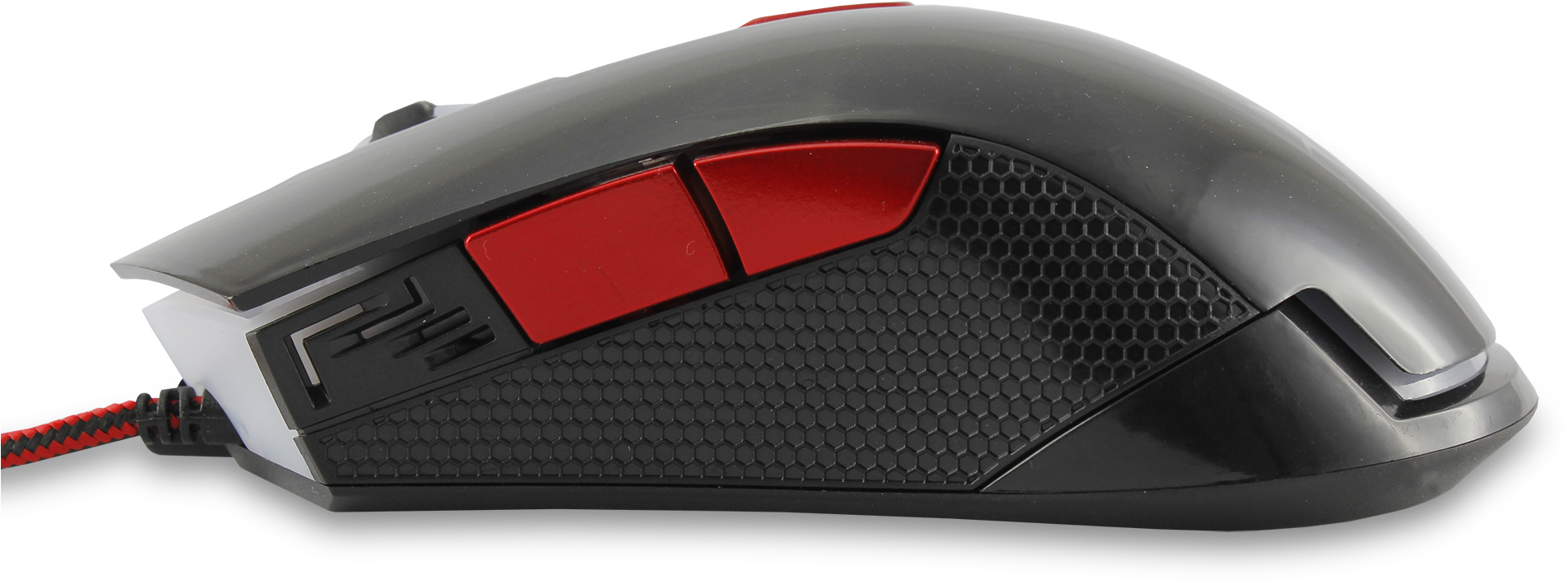 Miš Gm-1603 Genghis Khan Crni / 4800 Dpi - Mouse (2000x2046), Png Download