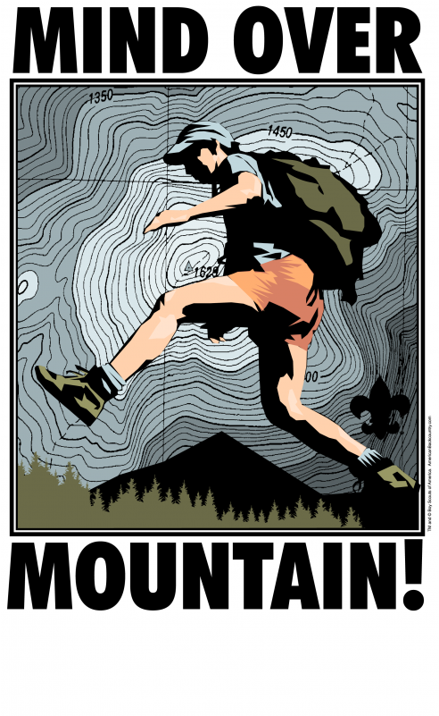 Mind Over Mountain - Poster (800x800), Png Download