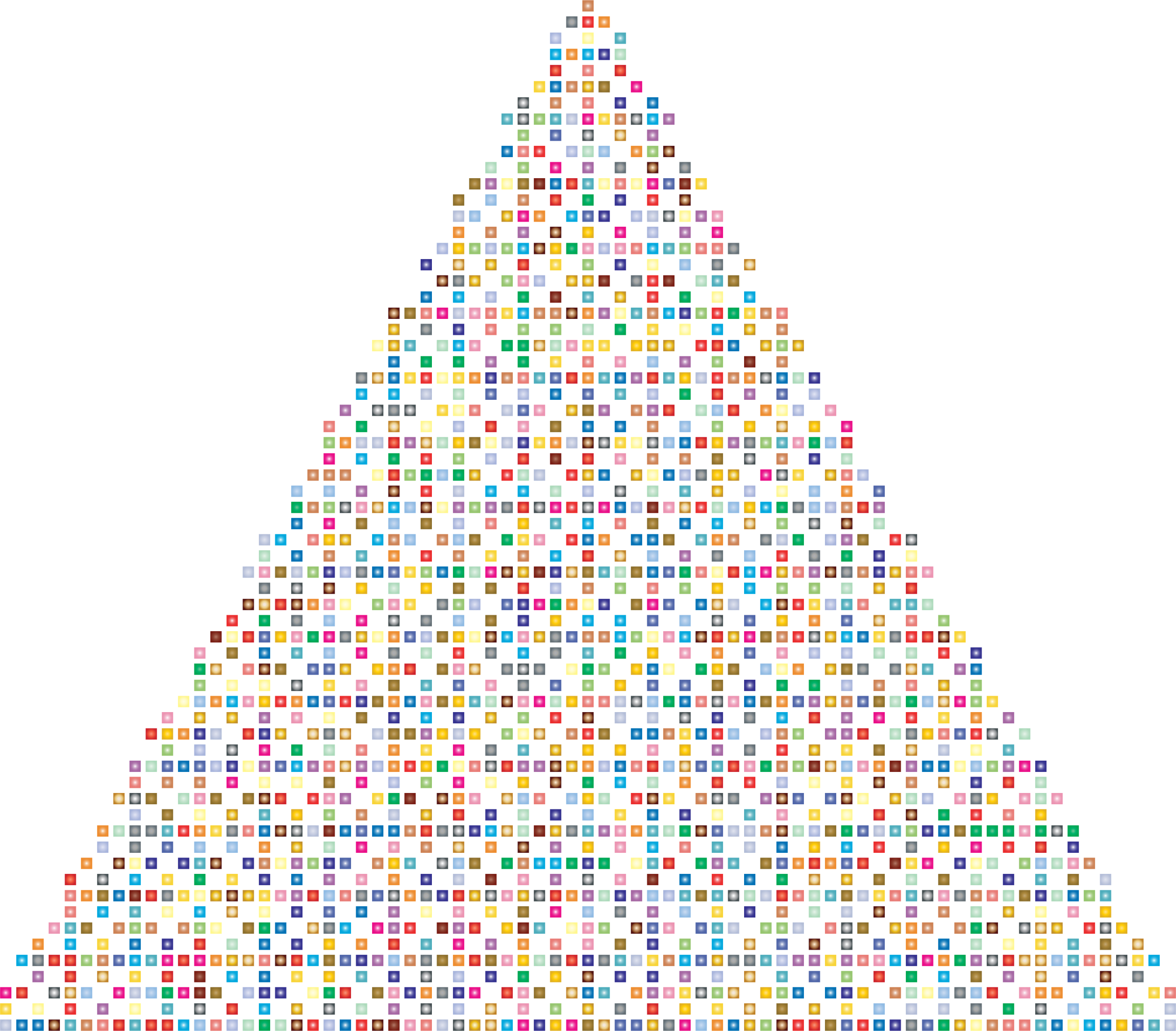 This Free Icons Png Design Of Prismatic Abstract Squares (2298x2014), Png Download