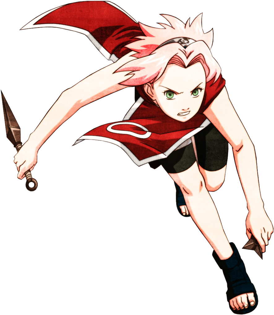 Sakura Haruno Is The Sole Female Member Of Team - Haruno Sakura Wallpaper Full Hd (894x1024), Png Download