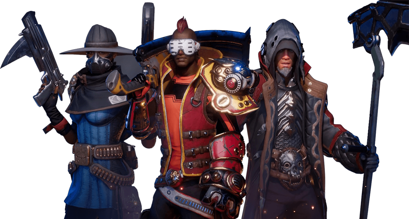 Characters - Breach Game (1372x736), Png Download