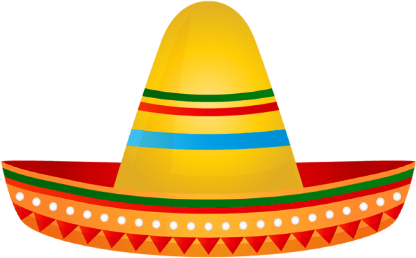 Free Png Sombrero Png Images Transparent - Sombrero Png (850x529), Png Download
