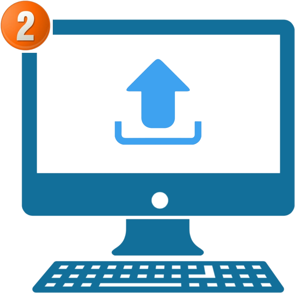 Pc Icon - Skill India Logo Hd Png (1080x1080), Png Download