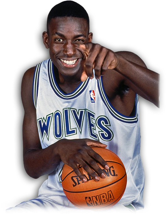 Kevin Garnett Flashes Some Personality During Media - Kevin Garnett The Kid (1000x698), Png Download
