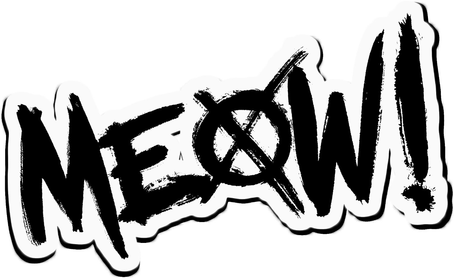 Meow Official Website - Calligraphy (4000x1000), Png Download