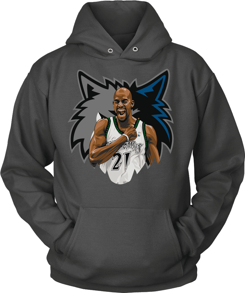 Unisex Hoodie / Charcoal / S Kevin "the Big Ticket" - Shirt (1024x1024), Png Download