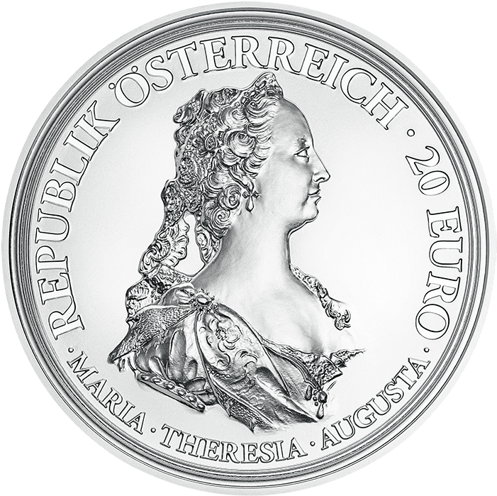 Maria Theresa, Courage - Maria Theresa Of Austria Coin (716x716), Png Download