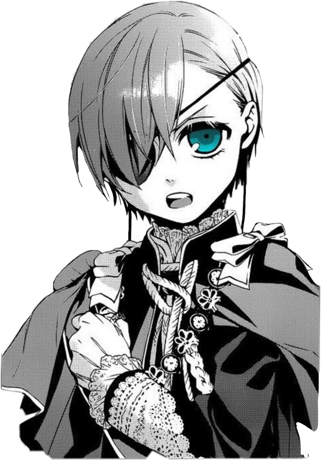 Cielphantomhive Sticker - Ciel Phantomhive School Arc (1024x1468), Png Download