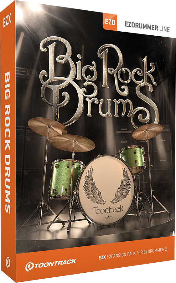 Ezx Big Rock Drums (562x904), Png Download
