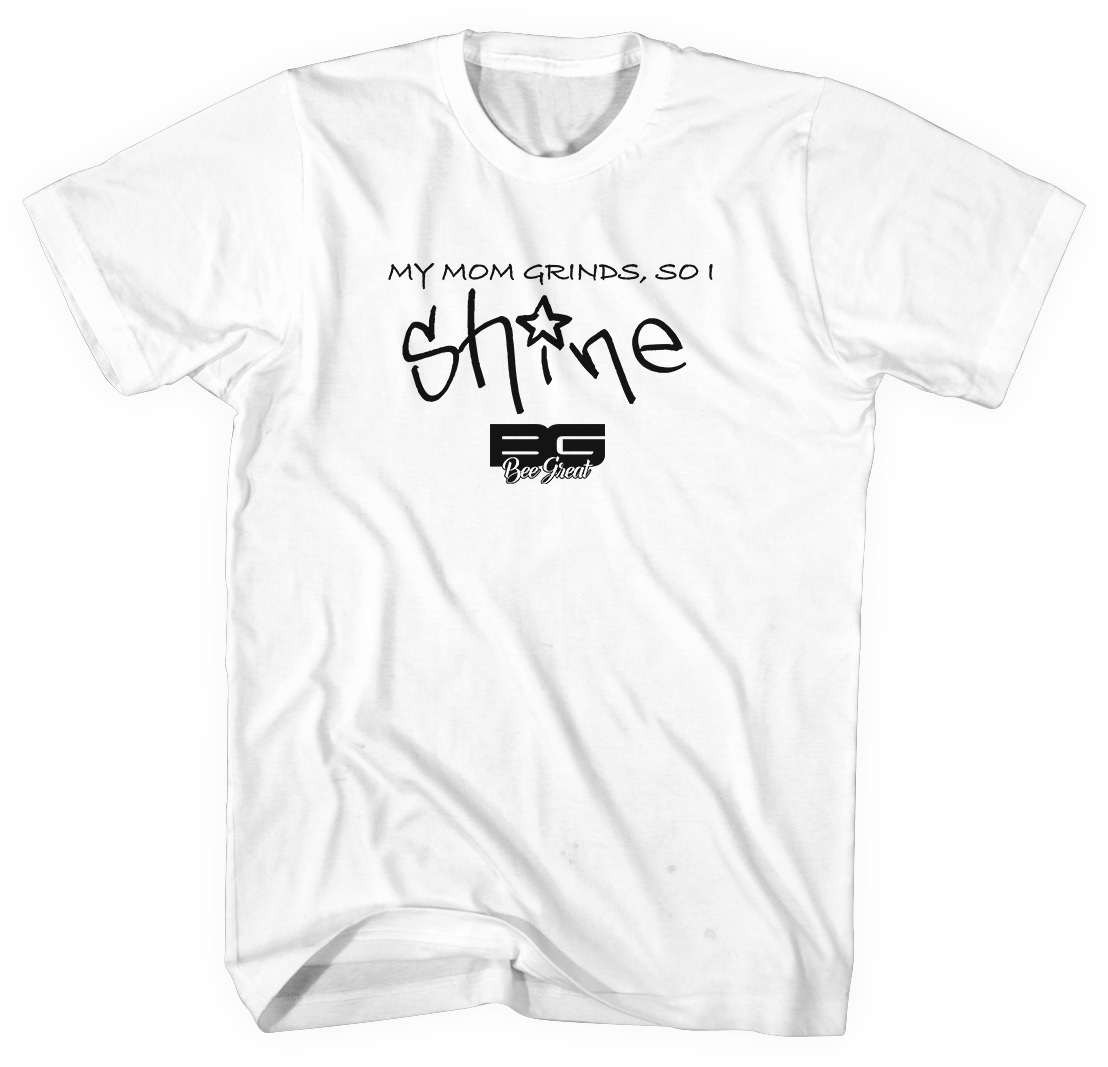 Image Of "i Shine" White Tee - Back To The Future T (1200x1300), Png Download