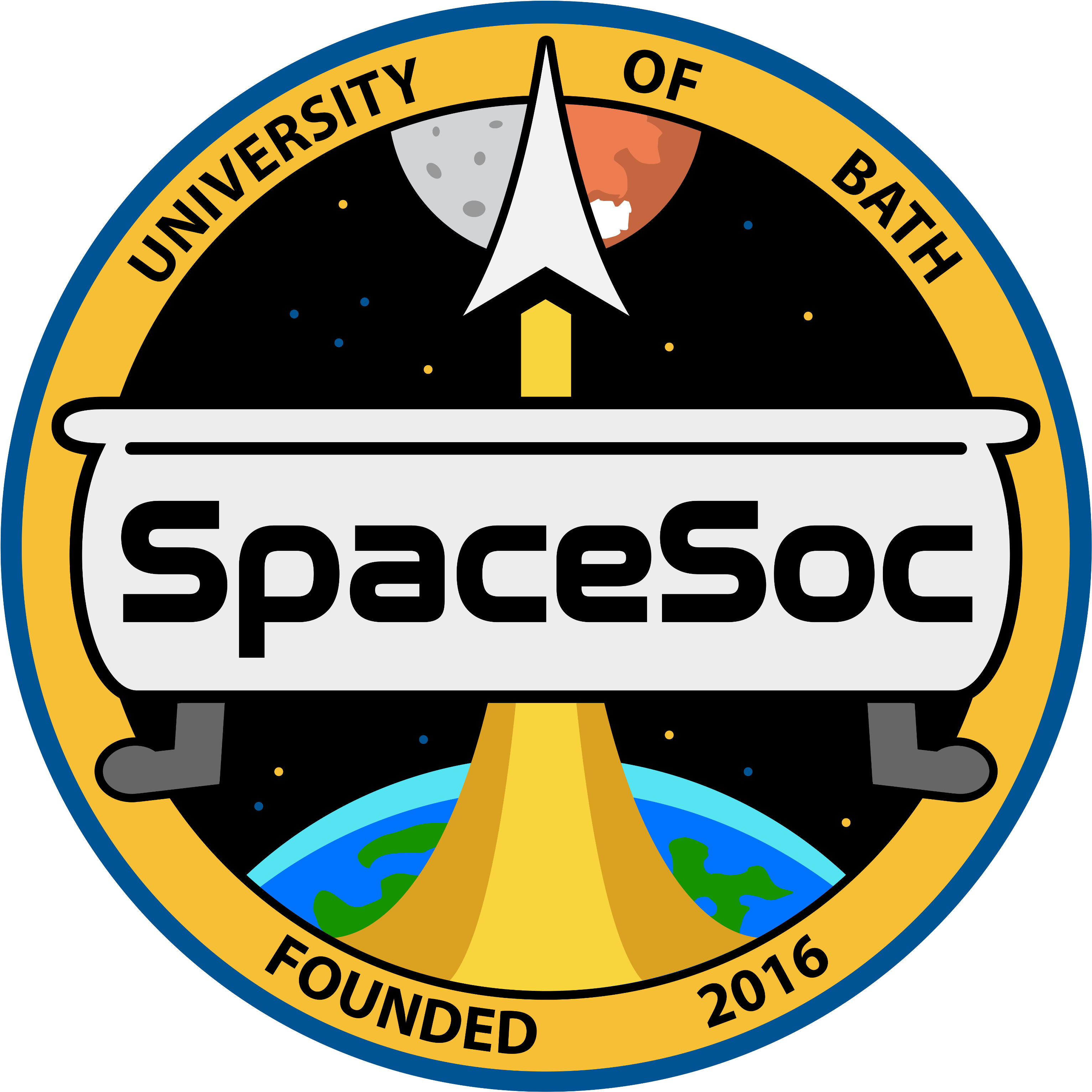 Bath Spacesoc (3223x3222), Png Download