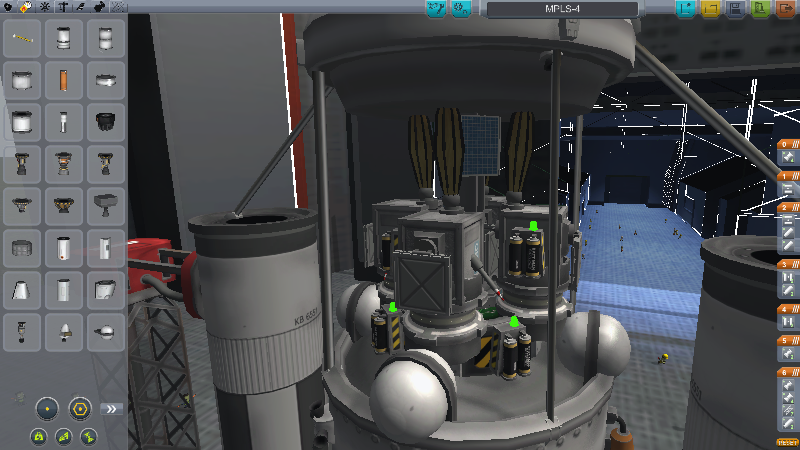 Undock The Satellites Manually Then Use The '0' Key - Ksp Vehicle Assembly Building (1600x900), Png Download