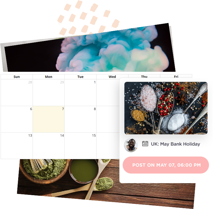 Automatically Post Your Social Media Content On Instagram, - Box (765x767), Png Download
