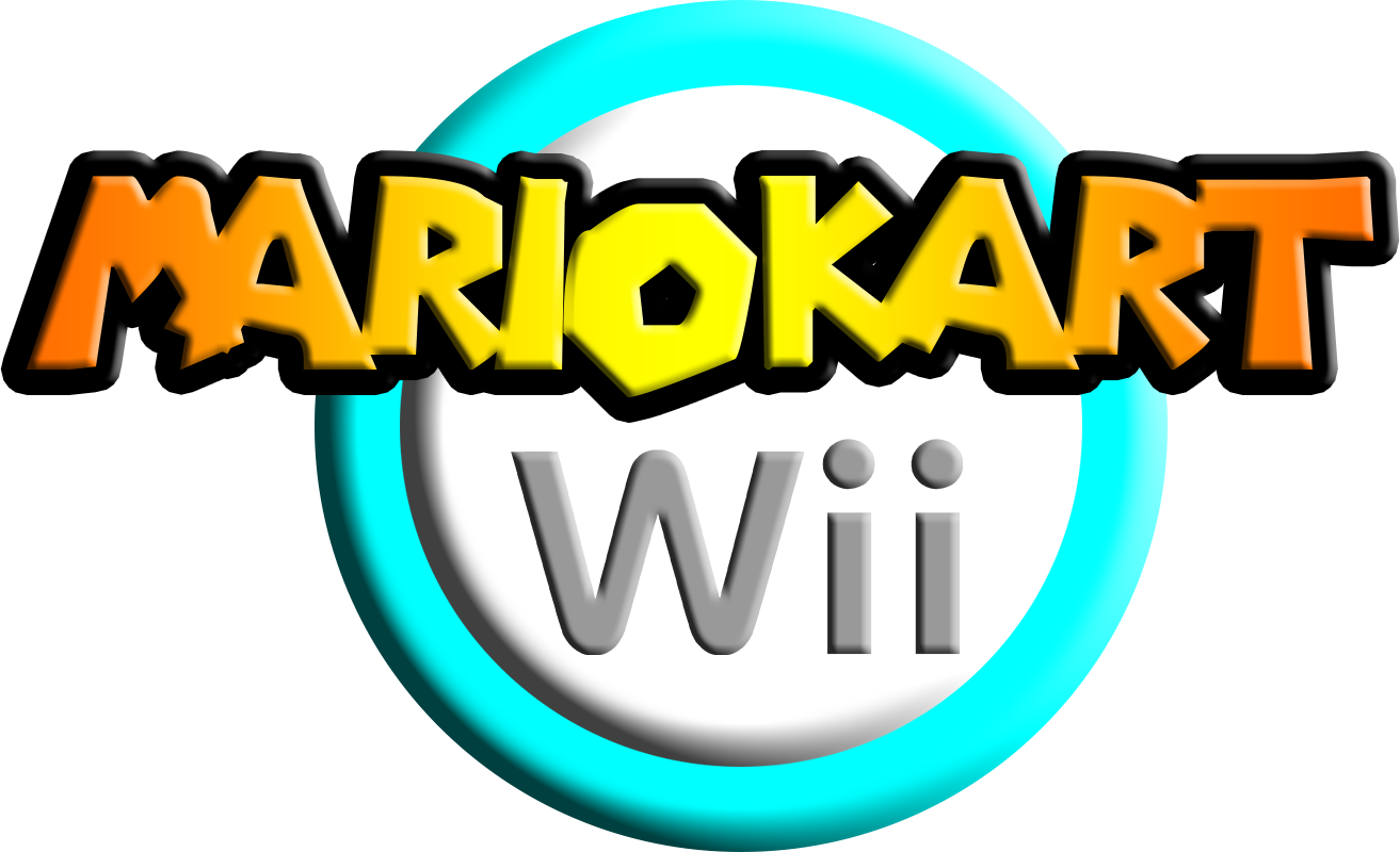 Mario Kart Wii Is A Racing Game For The Wii Console Mario Kart Wii Logo Png Full Size Png Download Seekpng