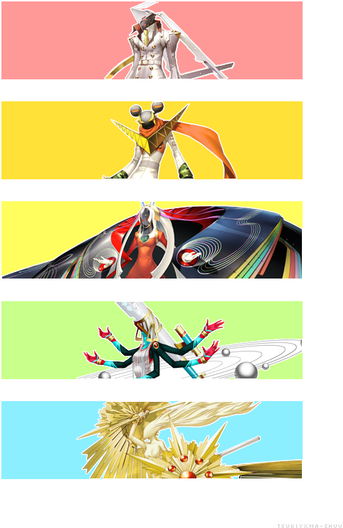 “p4 Cʜᴀʟʟᴇɴɢᴇ 5/5 Favorite Personas ” ↳ Izanagi-no - Graphic Design (540x810), Png Download