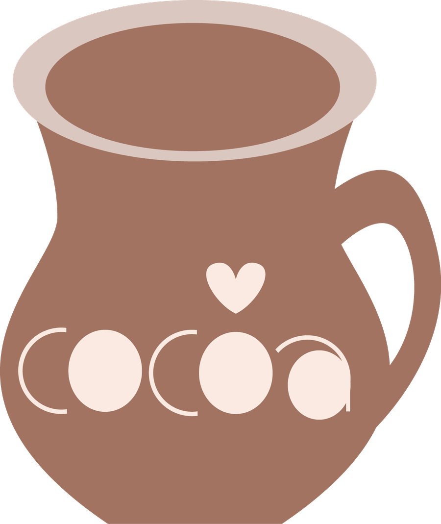 Hot Chocolate - Illustrations - Cozinha - Minus Kitchen - Coffee Cup (900x1069), Png Download