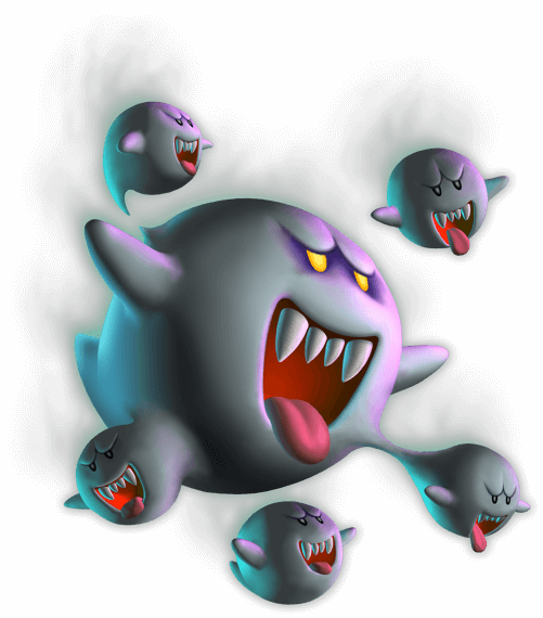 Enough About That Though, It's Time To Talk Plot And - Rey Boo Luigi Mansion (501x570), Png Download