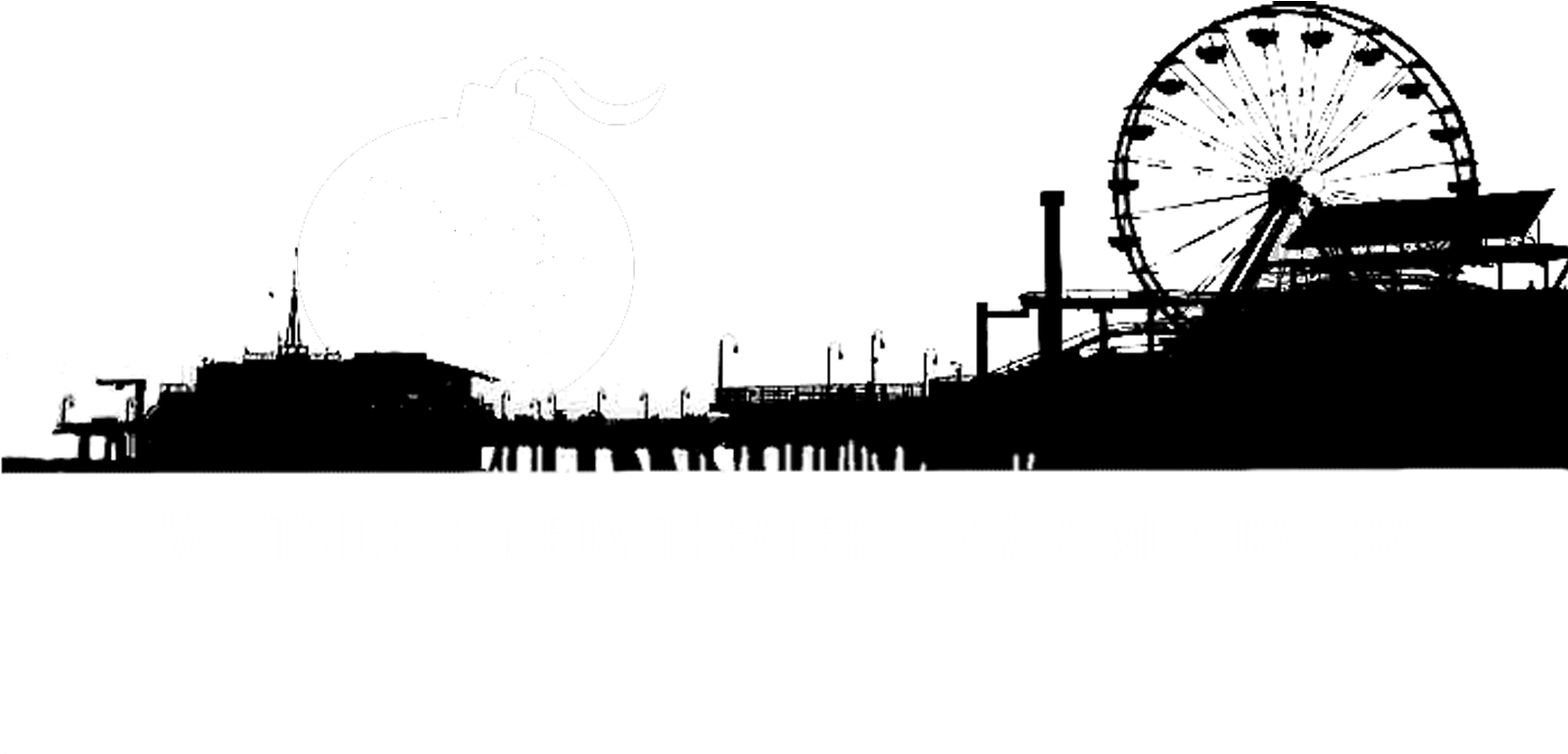 A Collection Of Logos, Posters, Merchandise And Filers - Santa Monica Pier (1600x1200), Png Download