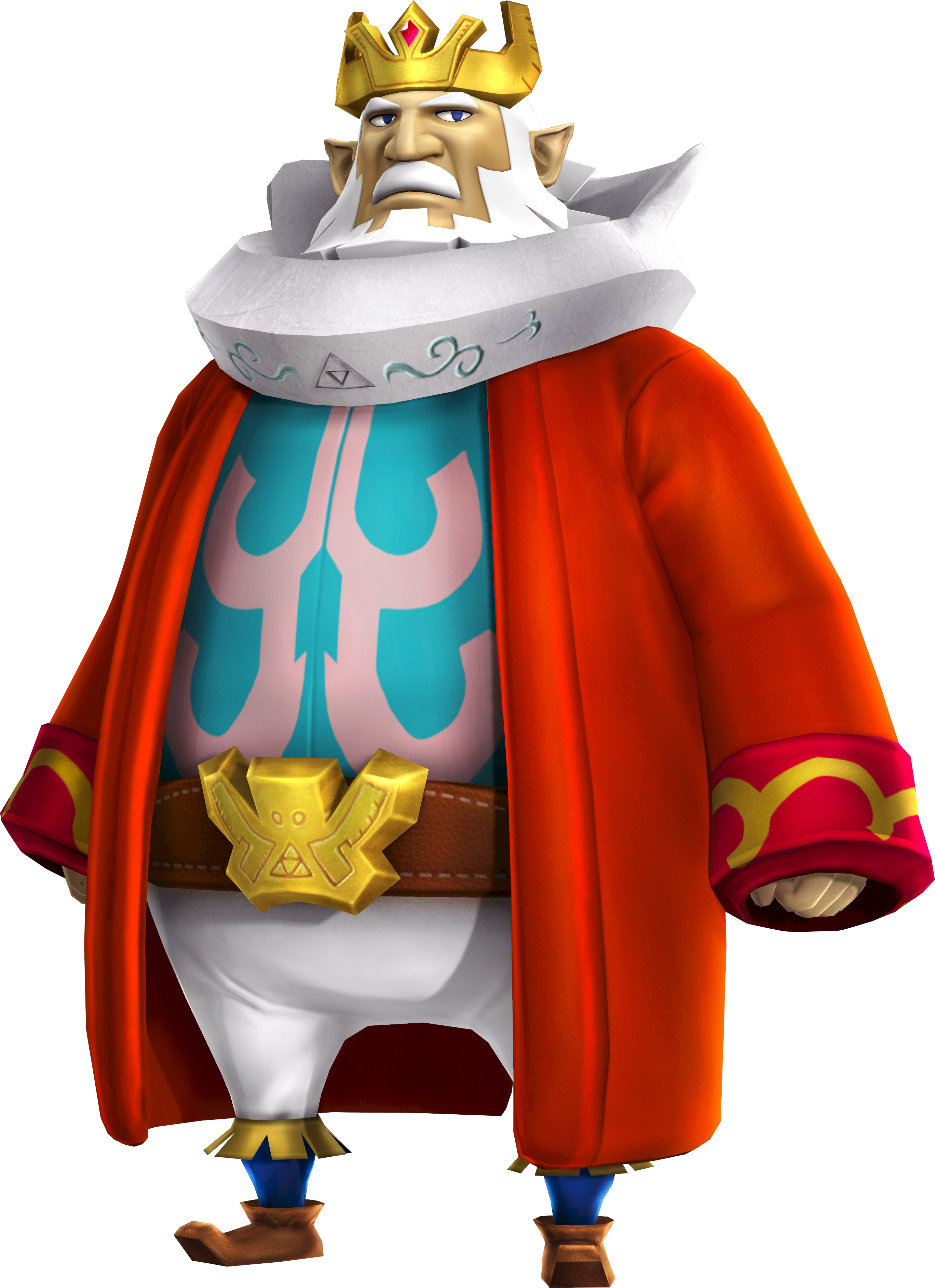[ Img] - Hyrule Warriors King Daphnes (2736x3767), Png Download