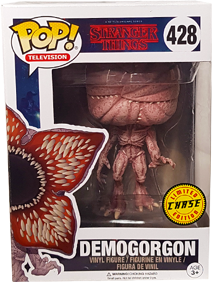 Demogorgon Chase Pop Vinyl Figure - Demogorgon Dog (600x600), Png Download