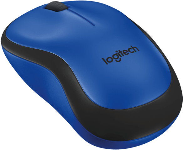 Logitech M220 Silent Blue (800x687), Png Download