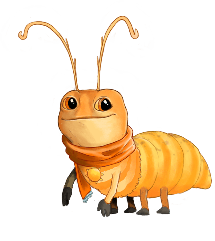 Ebe1 - Caterpillar (698x781), Png Download