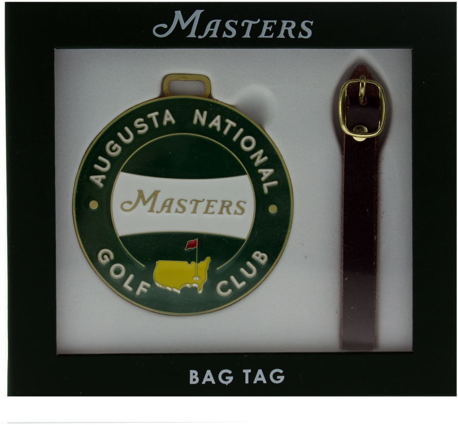 2018 Masters Dated Bag Tag - Masters Golf (900x900), Png Download